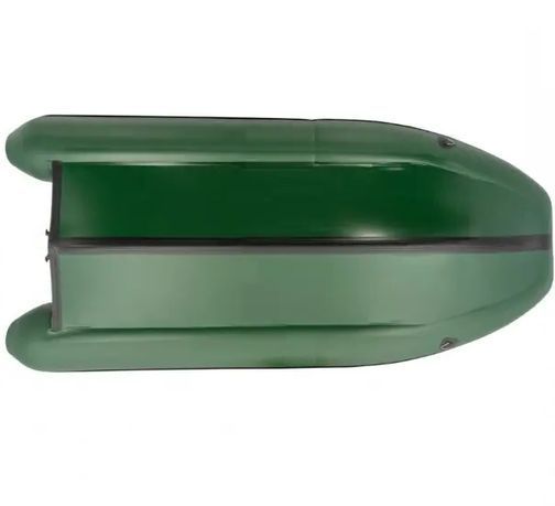 Kolibri KM-400DSL green motor keel inflatable boat + plywood deck
