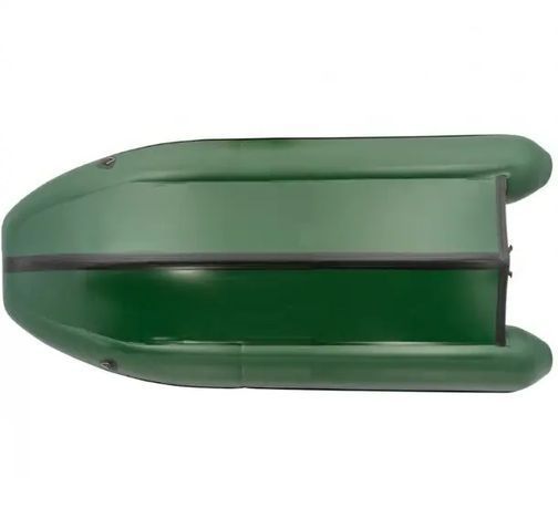 Kolibri KM-400DSL green motor keel inflatable boat + plywood deck