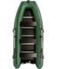 Kolibri KM-400DSL green motor keel inflatable boat + plywood deck