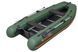 Kolibri KM-400DSL green motor keel inflatable boat + plywood deck