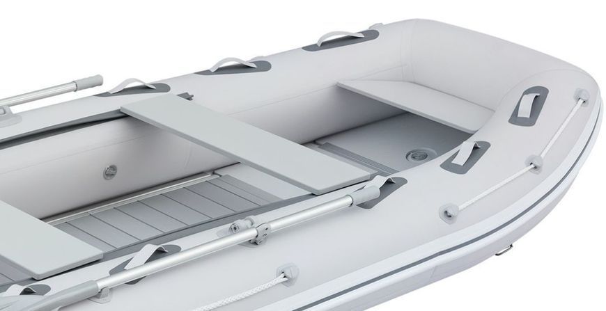 Kolibri KM-360DXL motor keel inflatable boat + aluminum hull
