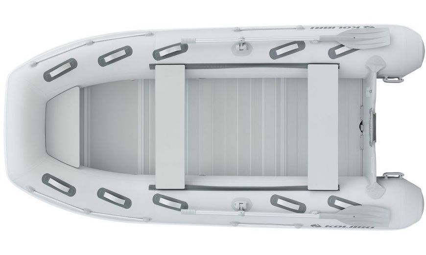 Kolibri KM-360DXL motor keel inflatable boat + aluminum hull
