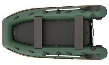 Kolibri KM-330XL green motor inflatable boat + Air-Deck