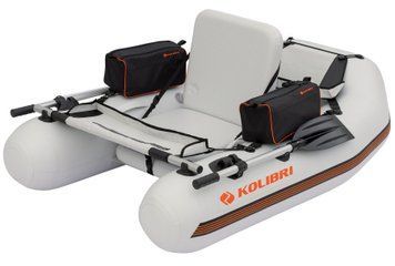 Kolibri K-180F light gray inflatable rowing boat + Air-Deck
