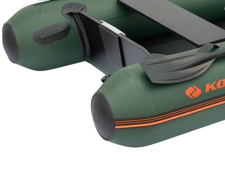 Kolibri KM-330XL green motor inflatable boat + Air-Deck
