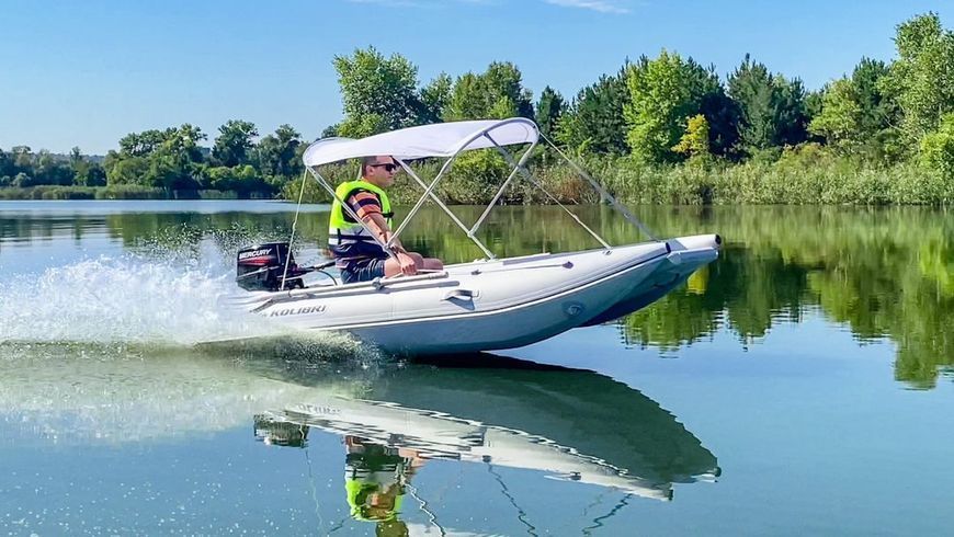 Catamaran Kolibri Sea Cat KM-300CM, gris clair