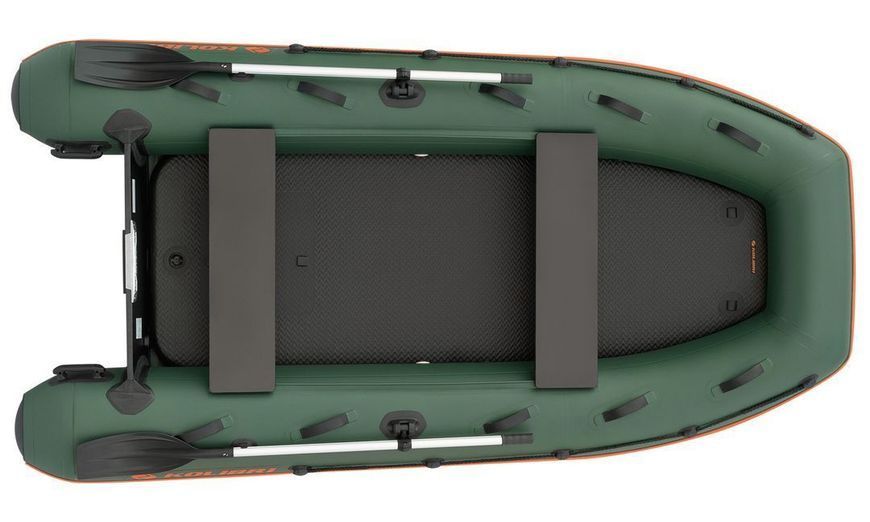 Kolibri KM-330XL green motor inflatable boat + Air-Deck