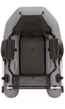 Kolibri K-180F dark gray inflatable rowing boat + Air-Deck