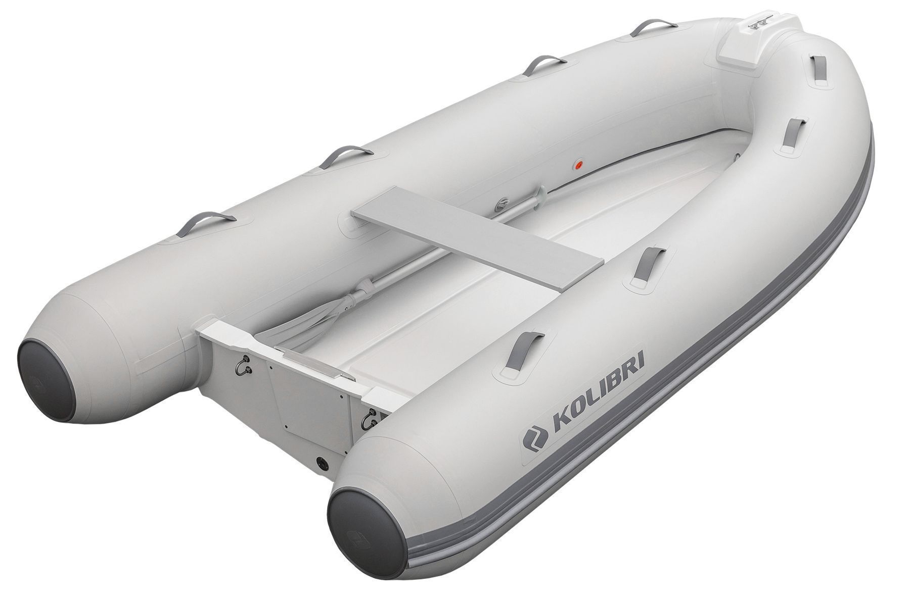 Inflatable boat RIB Kolibri Wing Lite W310LT, light gray