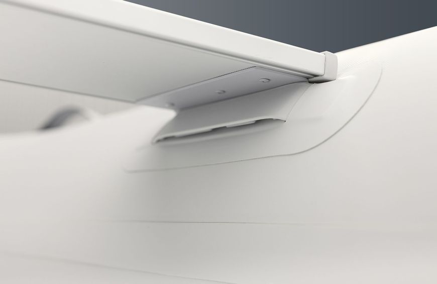 Inflatable boat RIB Kolibri Wing Lite W310LT, light gray
