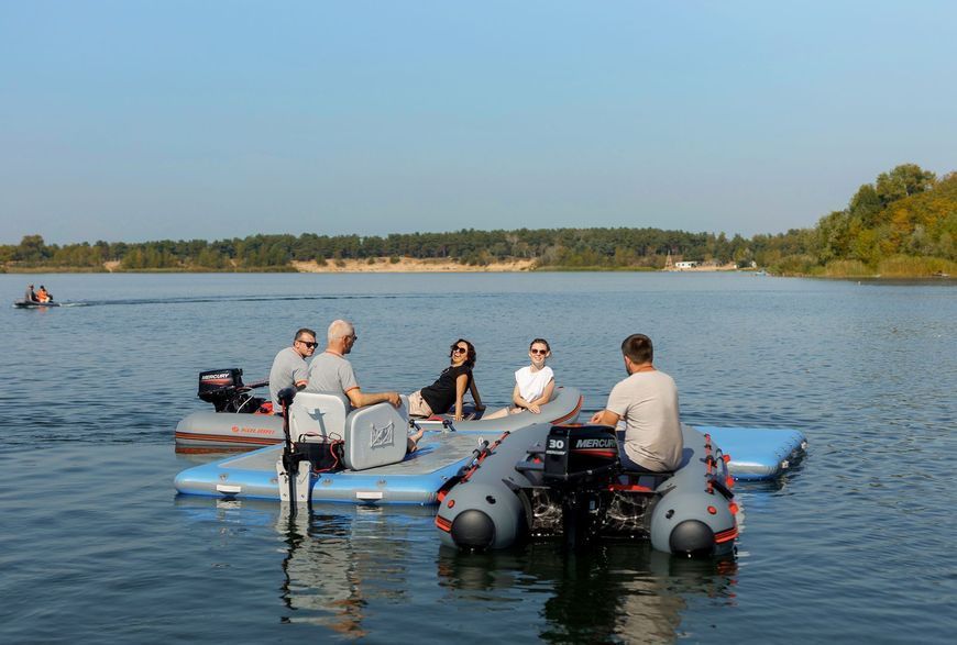 Plataforma de atraque inflable ultramarina Kolibri DK-400