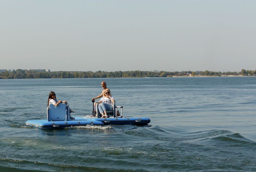 Plataforma de atraque inflable ultramarina Kolibri DK-400