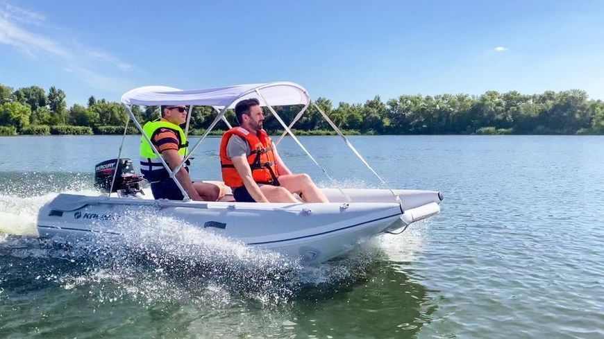 Kolibri Sea Cat KM-380CM catamaran, green