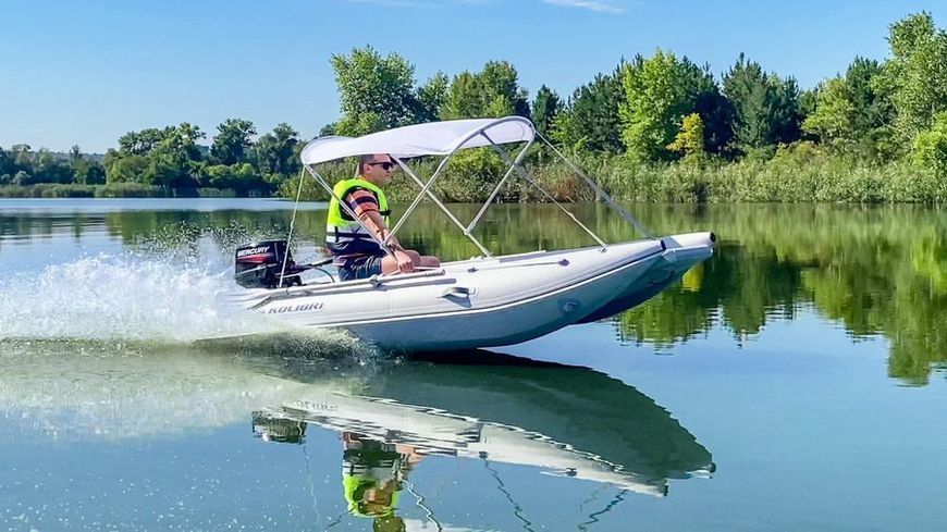 Catamaran Kolibri Sea Cat KM-420CM, gris clair