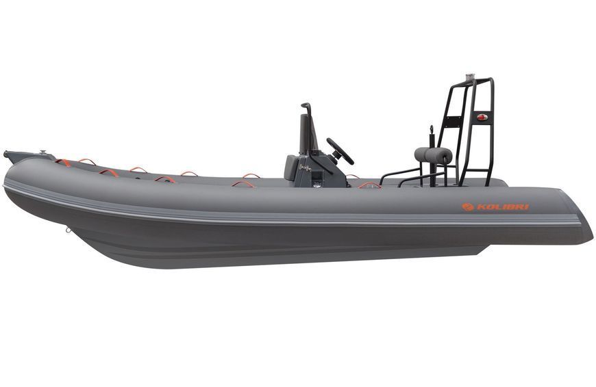 Inflatable boat RIB Kolibri Wing Ultra W500UT, light gray