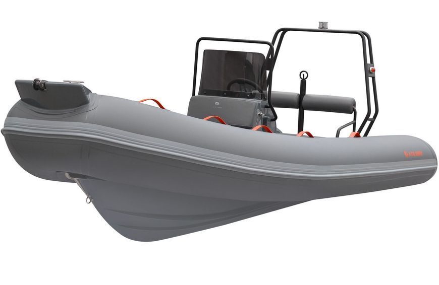Inflatable boat RIB Kolibri Wing Ultra W500UT, light gray
