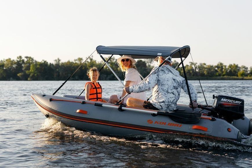 Catamaran Kolibri Sea Cat KM-420CM, gris clair