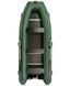 Kolibri KM-450DSL green motor keel inflatable boat + plywood pail