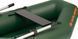 Kolibri K-190 green inflatable rowing boat, without deck