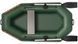 Kolibri K-190 green inflatable rowing boat, without deck