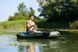 Kolibri K-190 green inflatable rowing boat, without deck