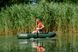 Kolibri K-190 green inflatable rowing boat, without deck