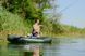 Kolibri K-190 green inflatable rowing boat, without deck