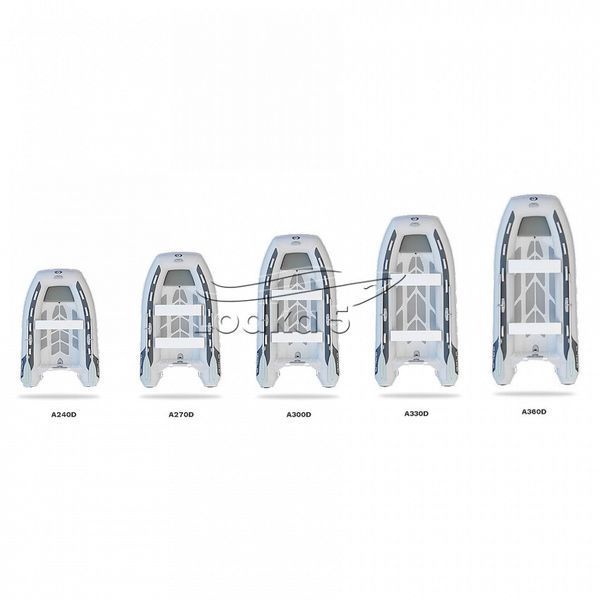GALA Atlantis A360D RIB Double Deck (Гала Атлантис Делюкс РИБ А360Д) надувная лодка с алюминиевым дном 213392 фото