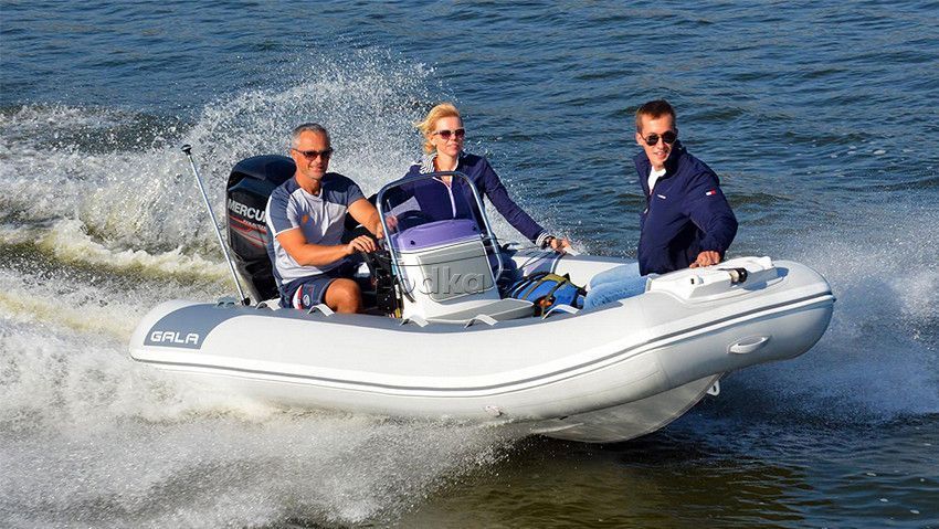 GALA Atlantis Deluxe A400L RIB (Гала Атлантис Делюкс РИБ А400Л) надувная лодка с алюминиевым дном