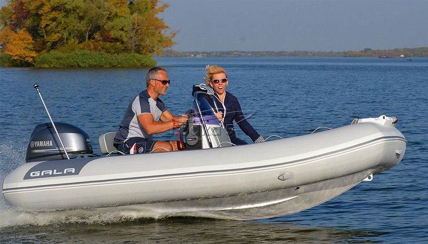 GALA Atlantis Deluxe A400L RIB (Гала Атлантис Делюкс РИБ А400Л) надувная лодка с алюминиевым дном
