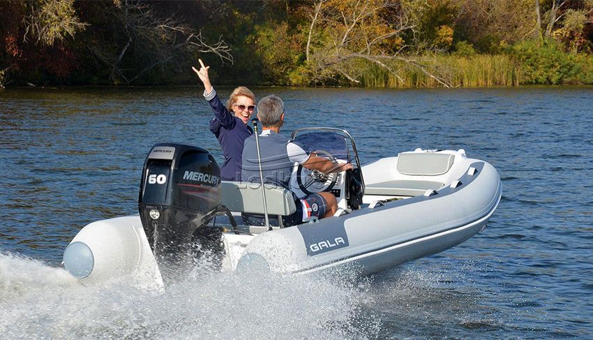 GALA Atlantis Deluxe A400L RIB (Гала Атлантис Делюкс РИБ А400Л) надувная лодка с алюминиевым дном