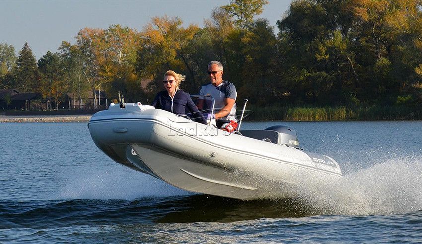 GALA Atlantis Deluxe A400L RIB (Гала Атлантис Делюкс РИБ А400Л) надувная лодка с алюминиевым дном