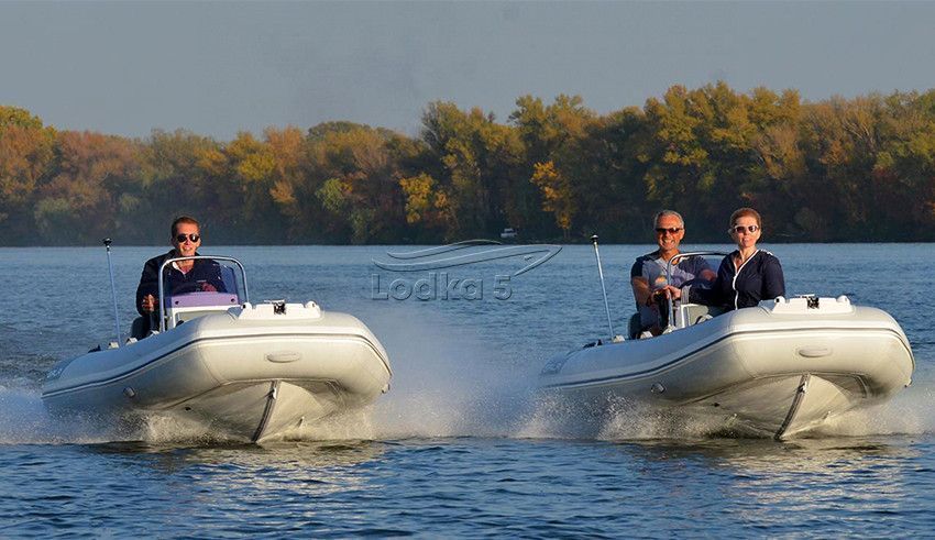 GALA Atlantis Deluxe A400L RIB (Гала Атлантис Делюкс РИБ А400Л) надувная лодка с алюминиевым дном