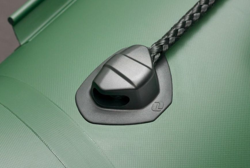 Soporte de extremo de l&iacute;nea Kolibri para botes inflables, 2 agujeros