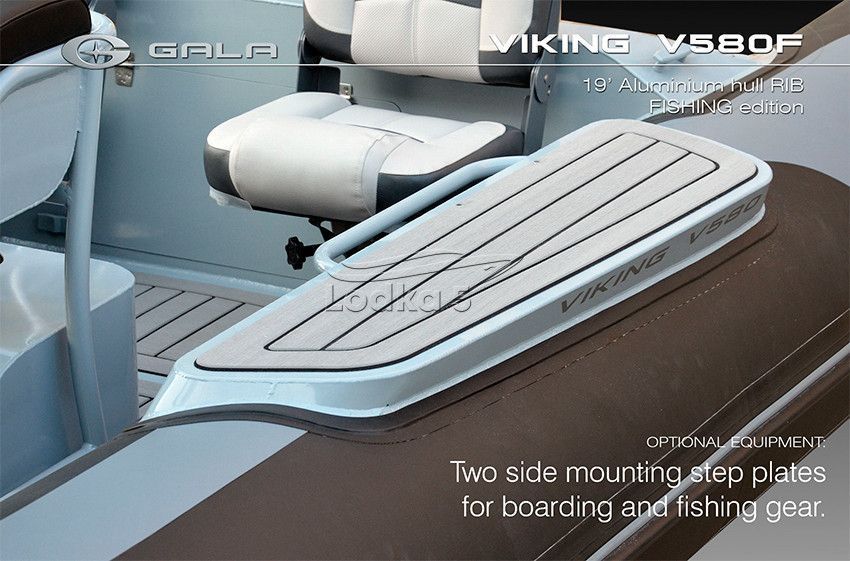 GALA Viking Fishing V580F RIB (Гала Викинг РИБ В580Ф) надувная лодка с алюминиевым дном