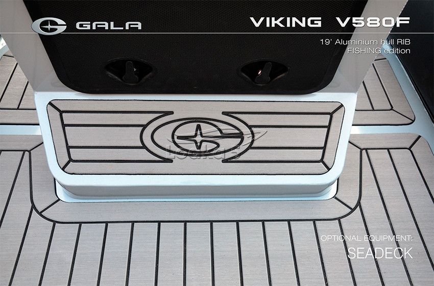 GALA Viking Fishing V580F RIB (Гала Викинг РИБ В580Ф) надувная лодка с алюминиевым дном