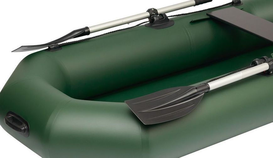Kolibri K-230 (Kolibri K-230) barca a remi gonfiabile verde, senza ponte Kolibri K-230 green фото