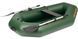 Kolibri K-220T green inflatable rowing boat, without deck