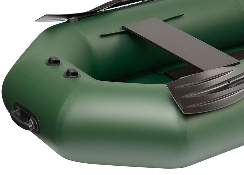 Kolibri K-280T (Kolibri K-280T) barca a remi gonfiabile verde, senza ponte Kolibri K-280T green фото