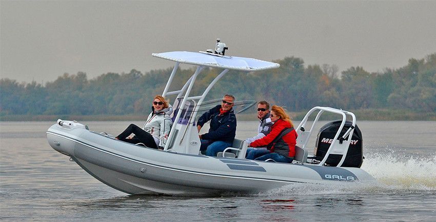 GALA Viking V500 RIB (Гала Викинг РИБ В500) надувная лодка с алюминиевым дном