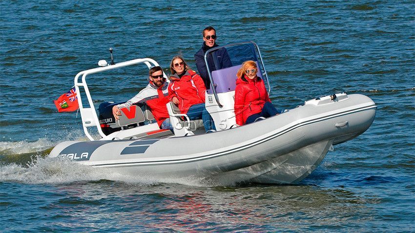 GALA Viking V580 RIB (Gala Viking RIB V580) gommone con fondo in alluminio 213410 фото