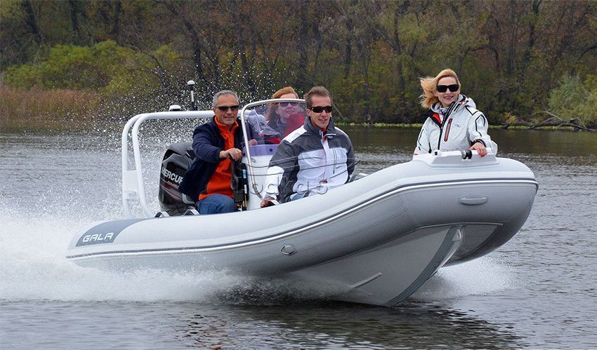 GALA Atlantis Deluxe A500L RIB (Гала Атлантис Делюкс РИБ А500Л) надувная лодка с алюминиевым дном