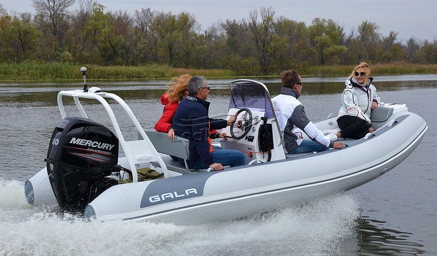 GALA Atlantis Deluxe A500L RIB (Гала Атлантис Делюкс РИБ А500Л) надувная лодка с алюминиевым дном