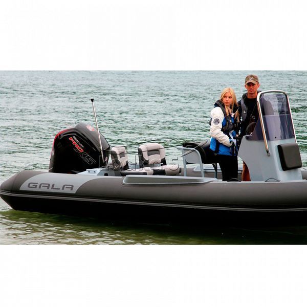 GALA Viking Fishing V650F RIB (Gala Viking RIB V650F) inflatable boat with an aluminum bottom