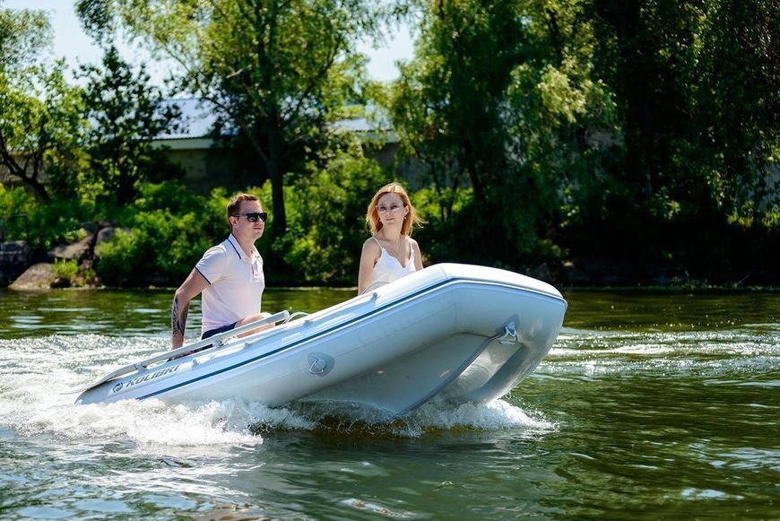 Kolibri KM-270DXL motor keel inflatable boat + Air-Deck