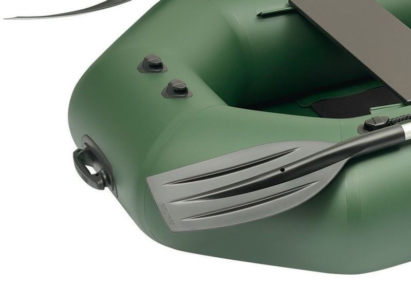 Kolibri K-250T green inflatable rowing boat, without deck