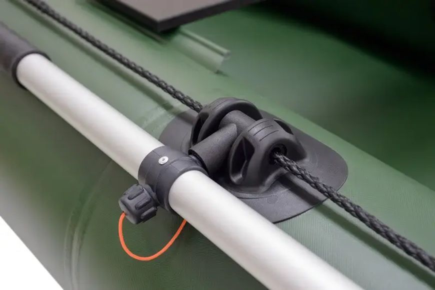 Kolibri K-250T green inflatable rowing boat, without deck