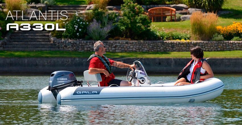 GALA Atlantis Deluxe A330L RIB (Гала Атлантис Делюкс РИБ А330Л) надувная лодка с алюминиевым дном