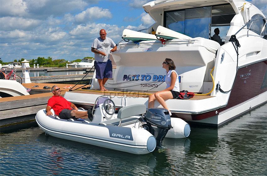 GALA Atlantis Deluxe A330L RIB (Гала Атлантис Делюкс РИБ А330Л) надувная лодка с алюминиевым дном