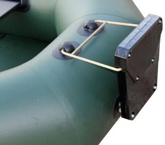 Kolibri K-290T green inflatable rowing boat, without deck